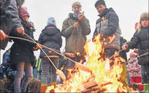 Tradition zum Fest: Osterfeuer meim TuS Rot-Weiß